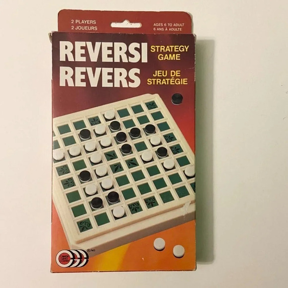 Vintage Reversi Strategy Game Canada Games Company Made in  Hong Kong - Picture 3 of 11